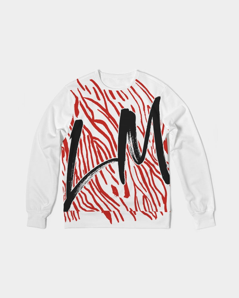 LEXXI MESHAN'S WILD SIDE- Men's Classic French Terry Crewneck Pullover
