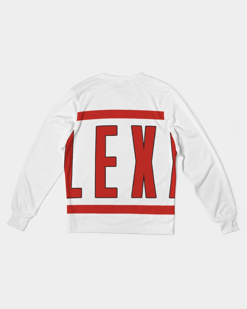 LEXXI REBL Men's Classic French Terry Crewneck Pullover